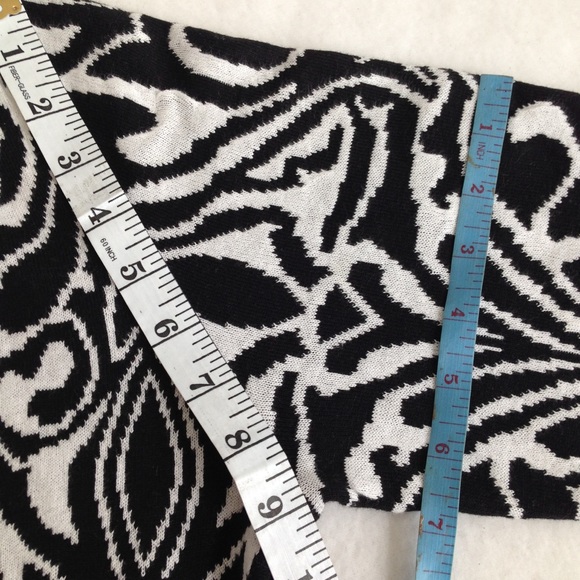 YUKA. Boho Print Cotton Blend Sweater Jacket Cardigan - Picture 8 of 8